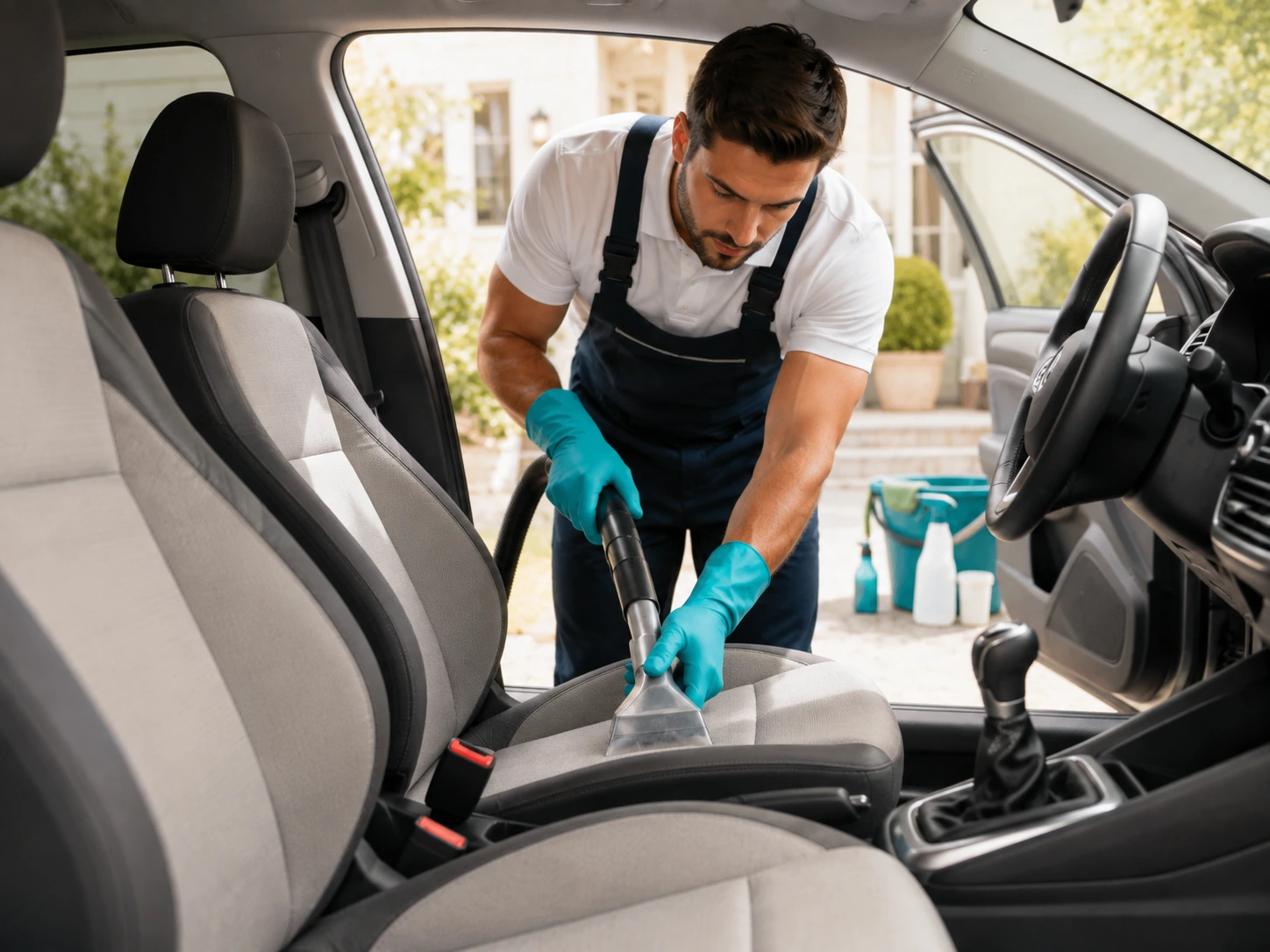 Nettoyage intérieur de voiture à domicile à Versailles